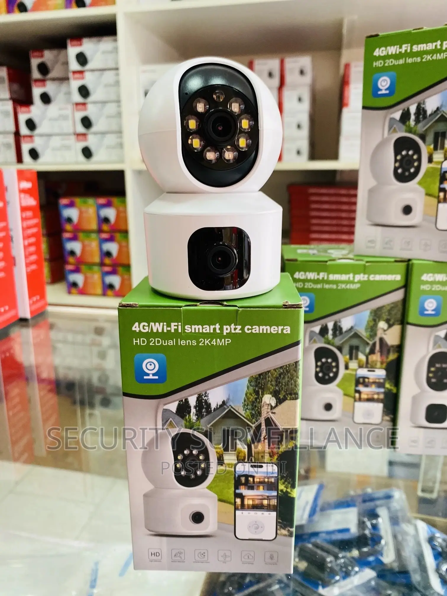 4G and Wifi Smart PTZ Camera