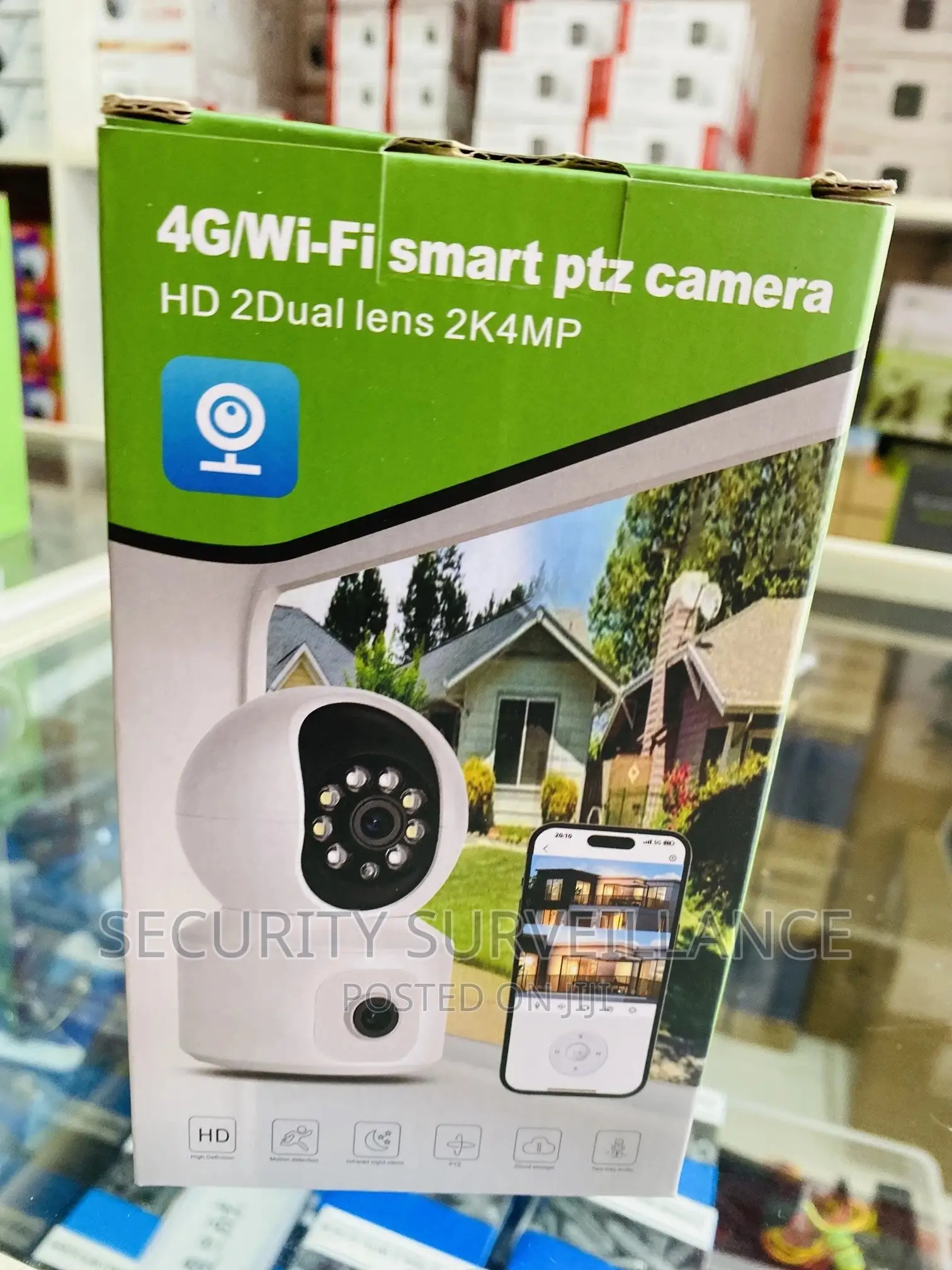 4G and Wifi Smart PTZ Camera