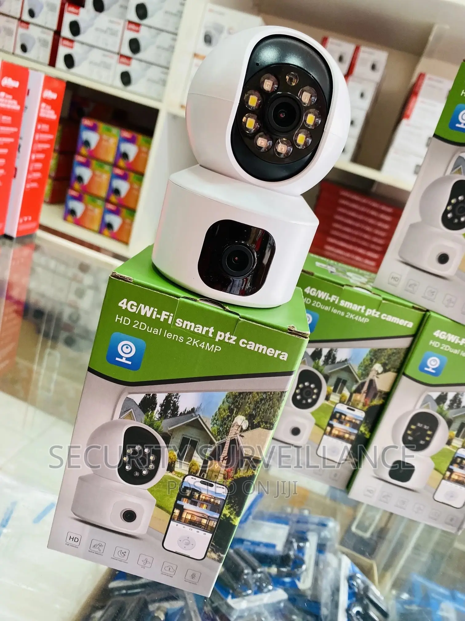 4G and Wifi Smart PTZ Camera