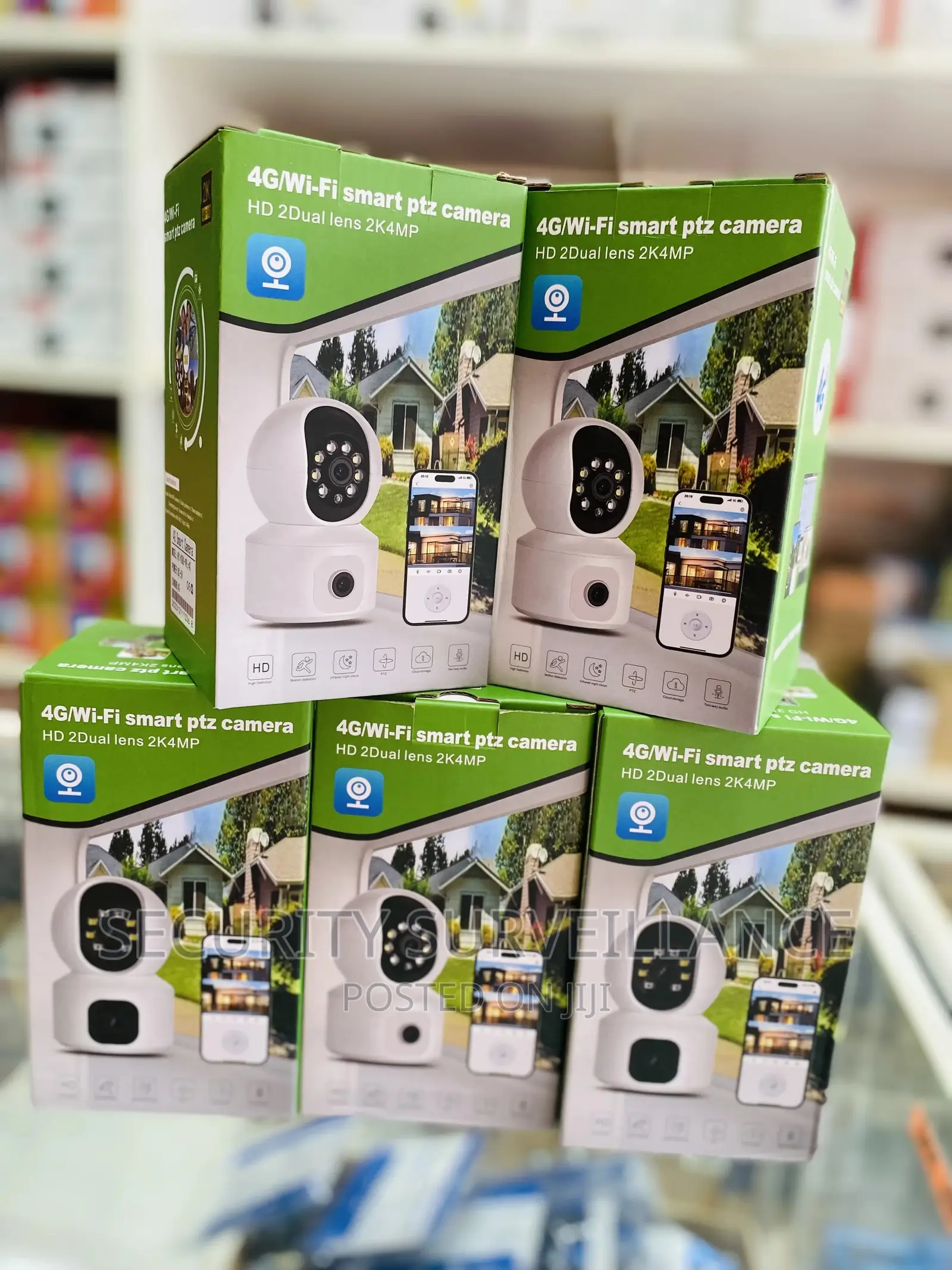 4G and Wifi Smart PTZ Camera