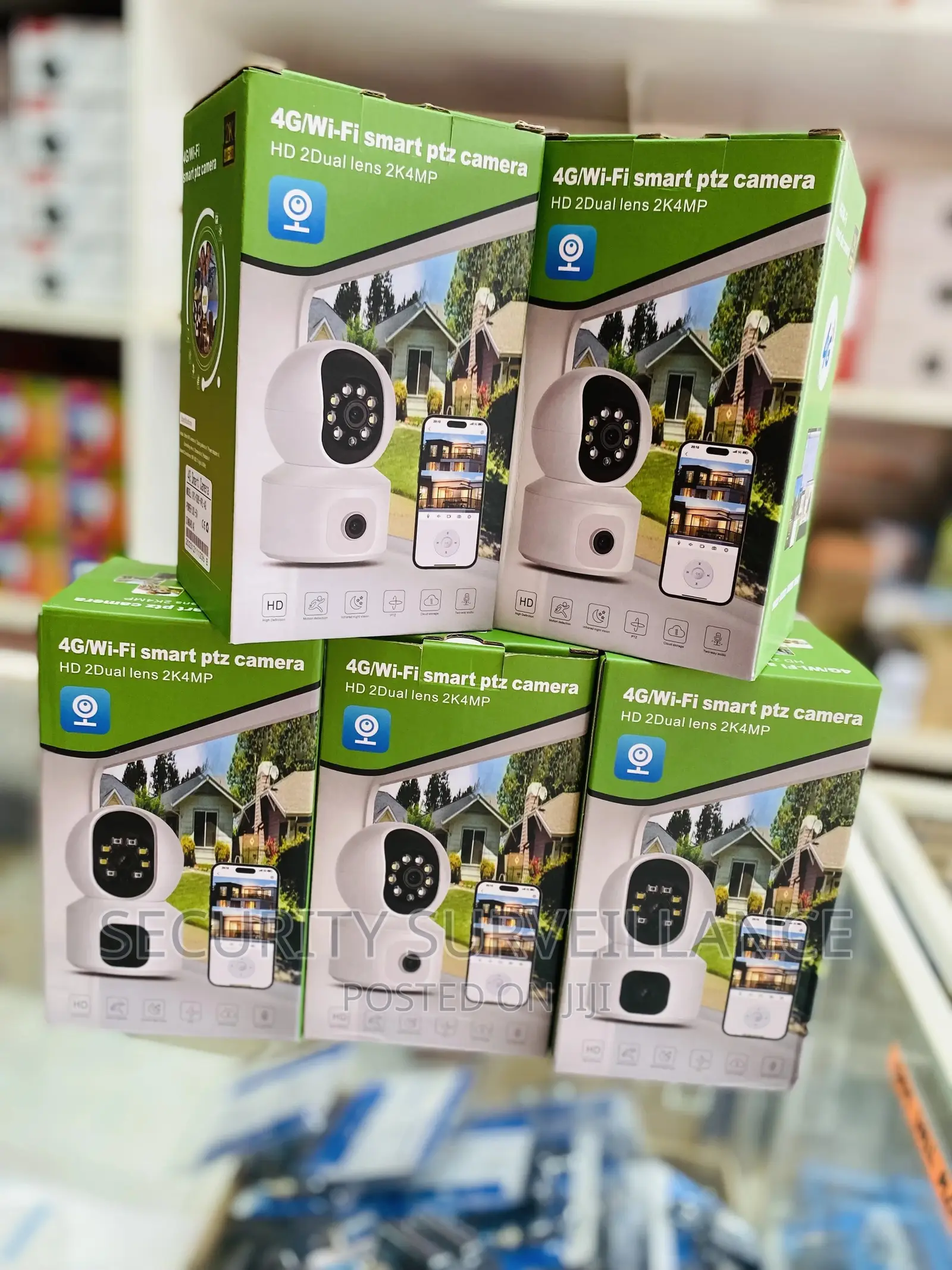 4G and Wifi Smart PTZ Camera
