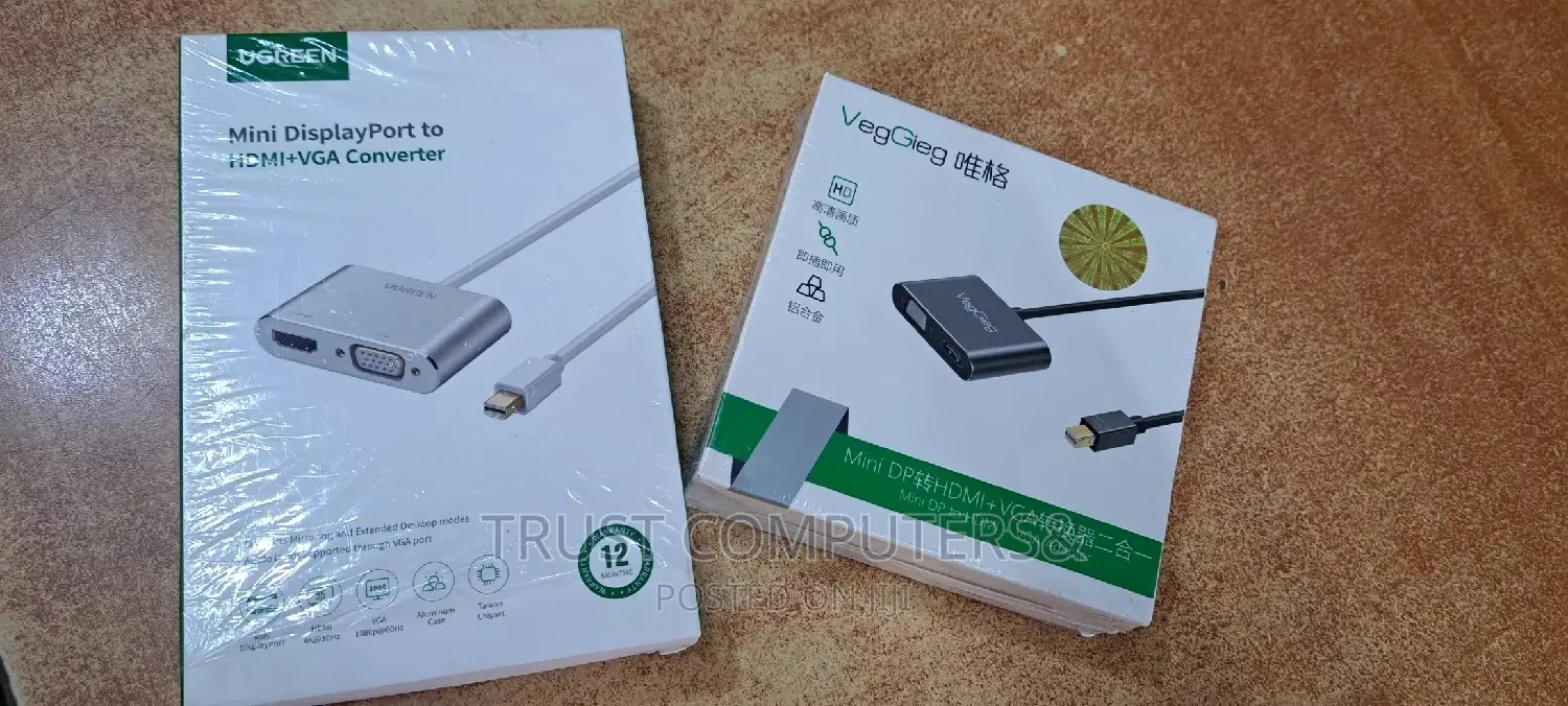 Thunderbolt, Mini Display to Hdmi and Vga Original