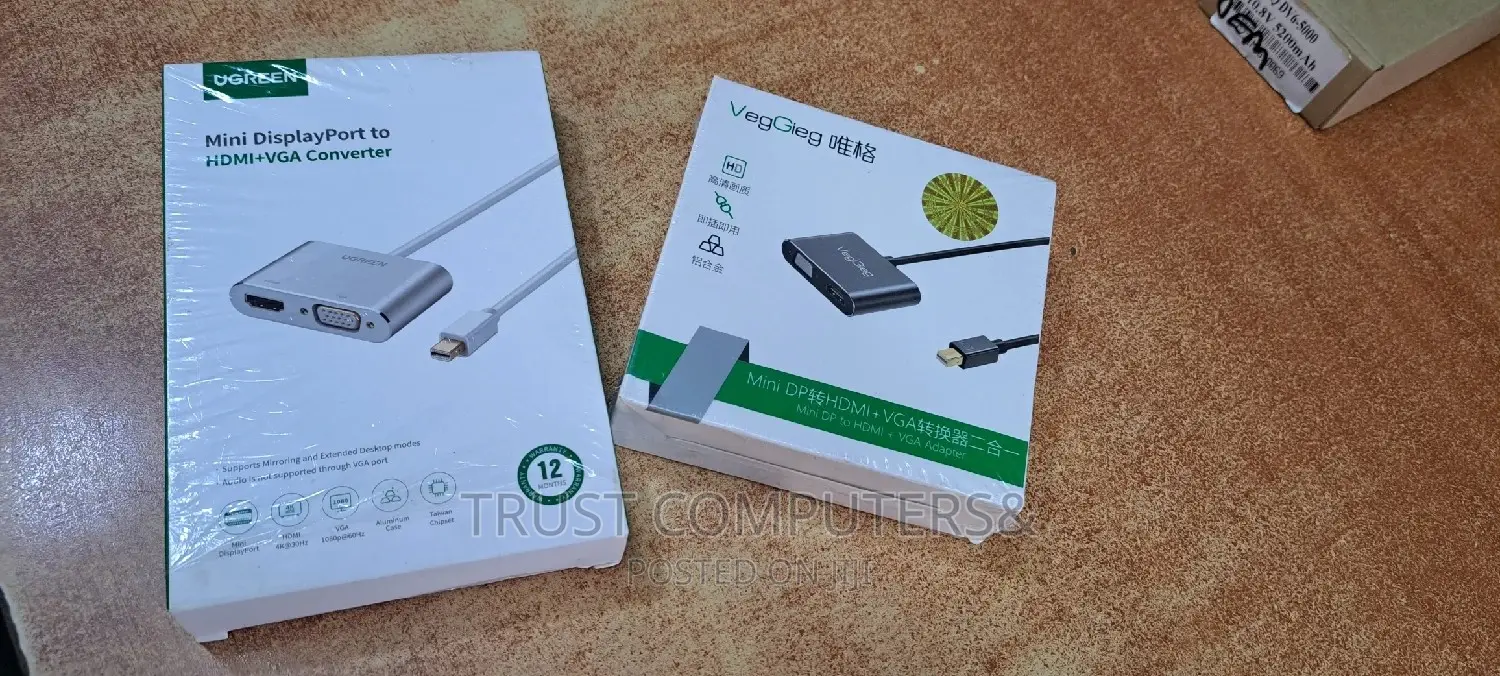 Thunderbolt, Mini Display to Hdmi and Vga Original