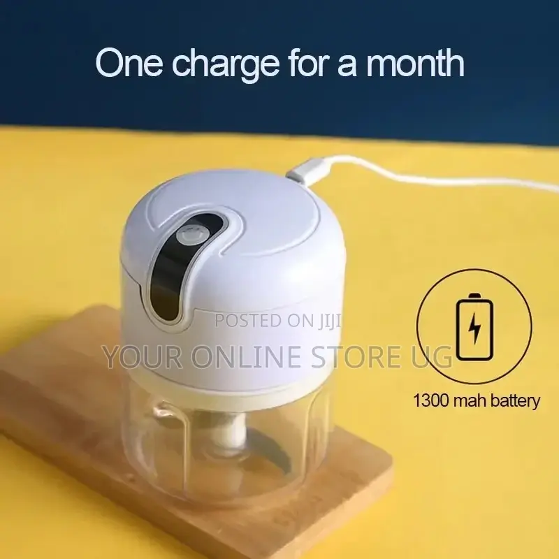 Rechargeable USB Mini Food Processor Chopper Grinder