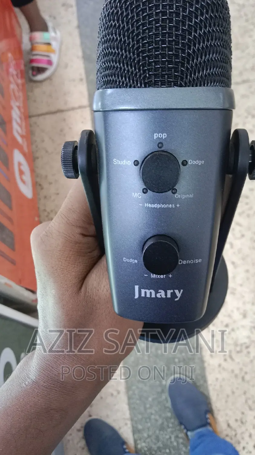 Jmary Mf USB Recdng Micphne Podcast GMG and Live Streamg