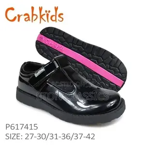 Photo - Original Crab Kids Girls Non Polishable School Shiny Shoes