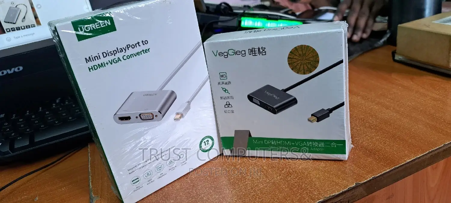 Thunderbolt, Mini Display to Hdmi and Vga Original