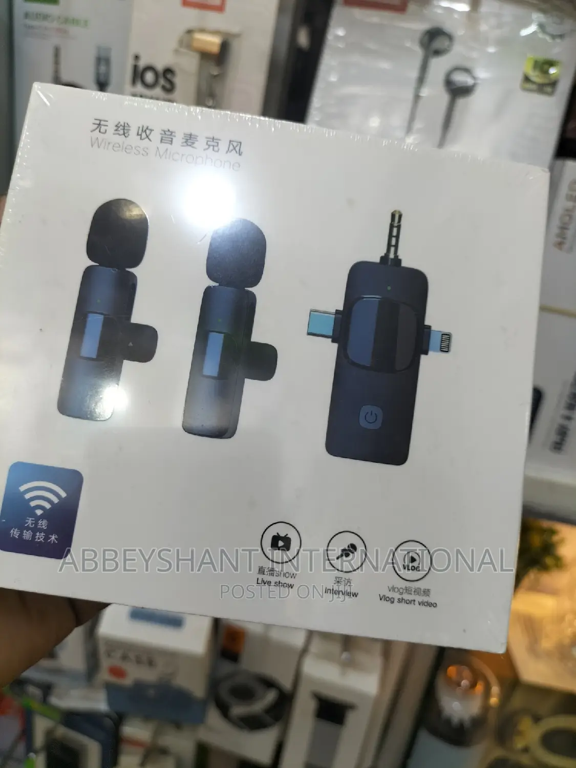 Wireless Microphone/iPhone, Type C Wireless Microphone