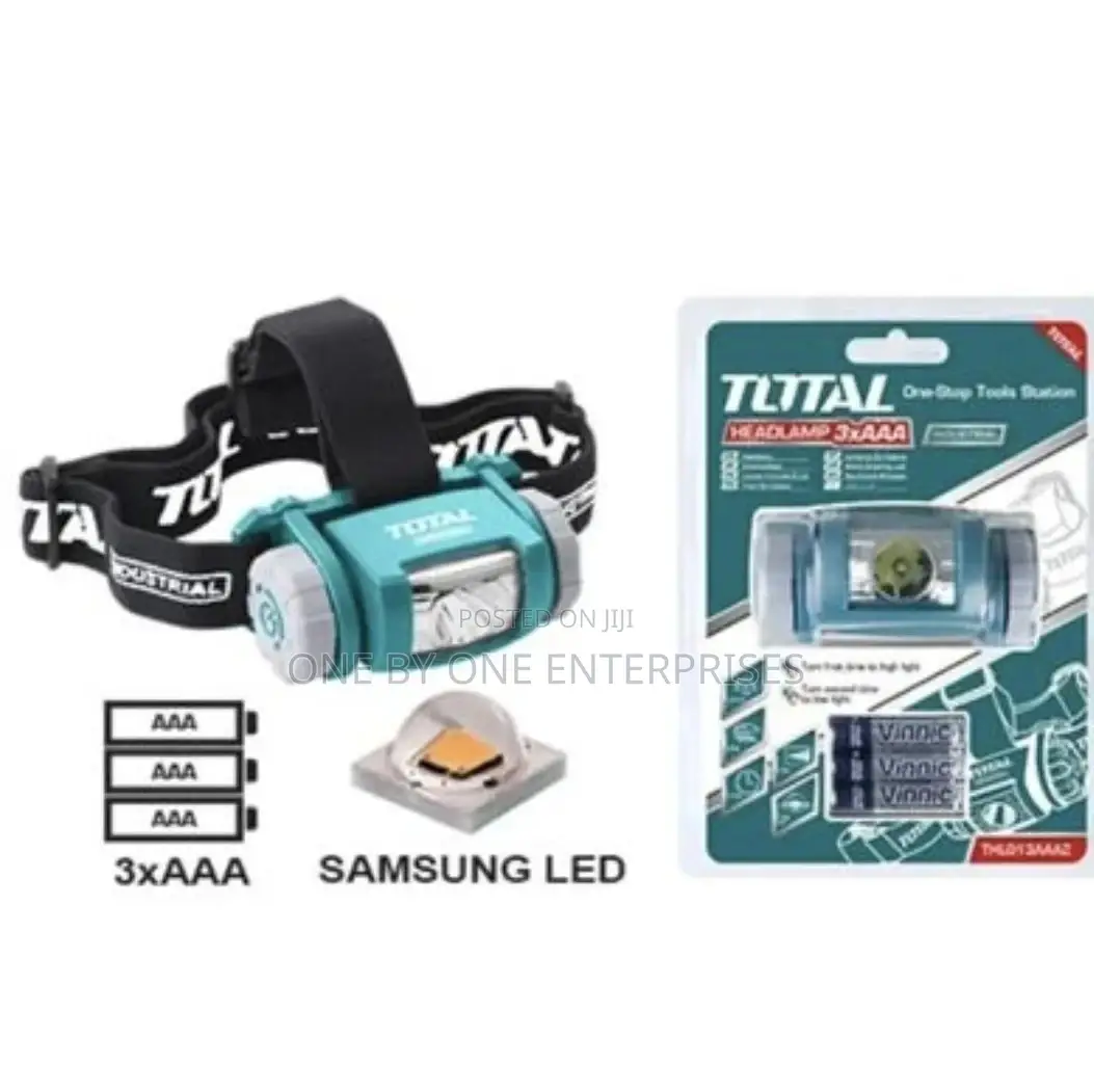Total Headlight With Batteries