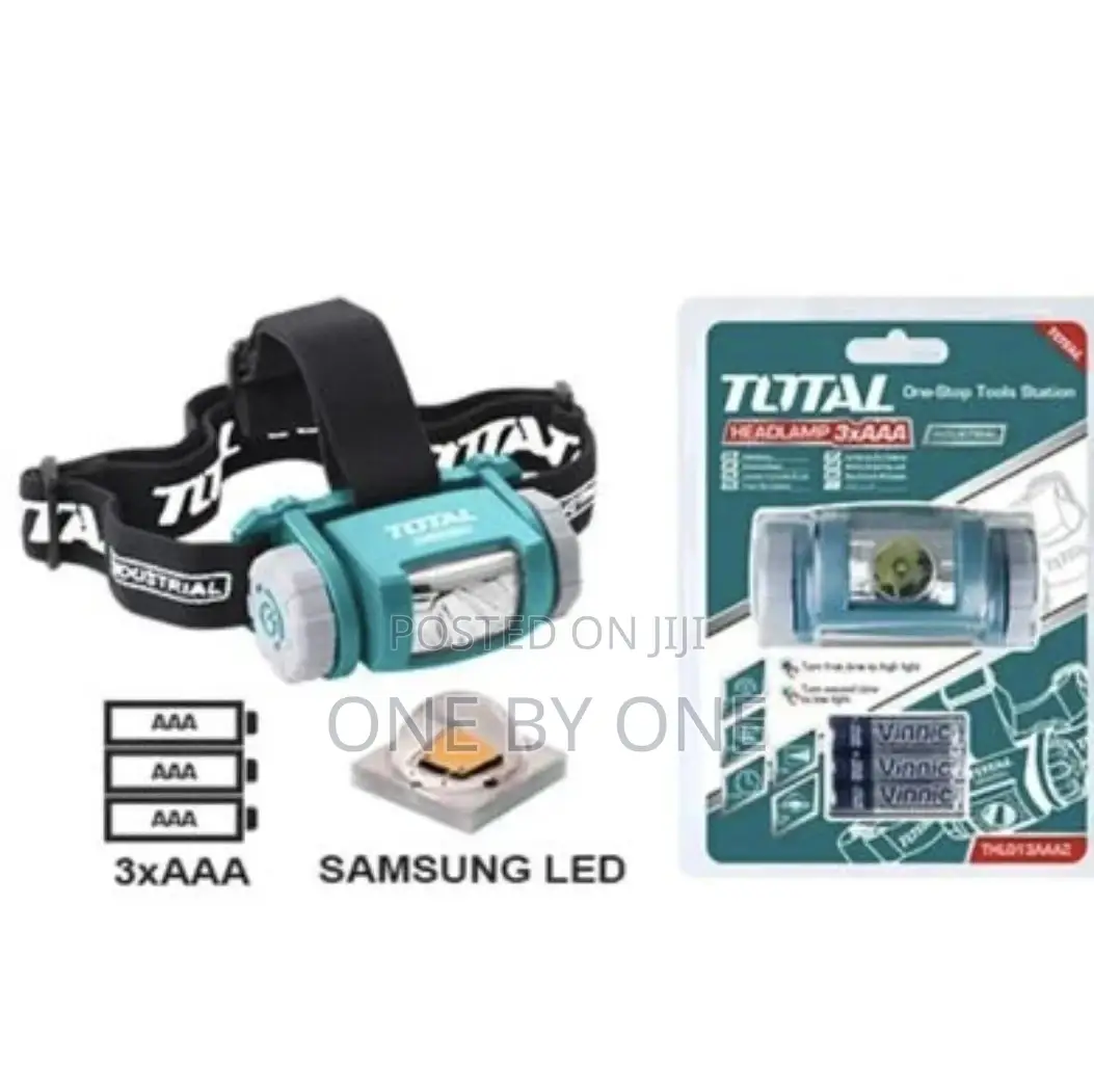 Total Headlight With Batteries