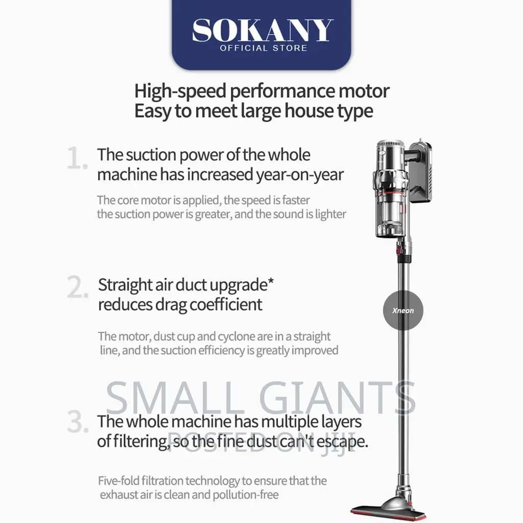 Sokany Vacuum Cleaner SK-3377