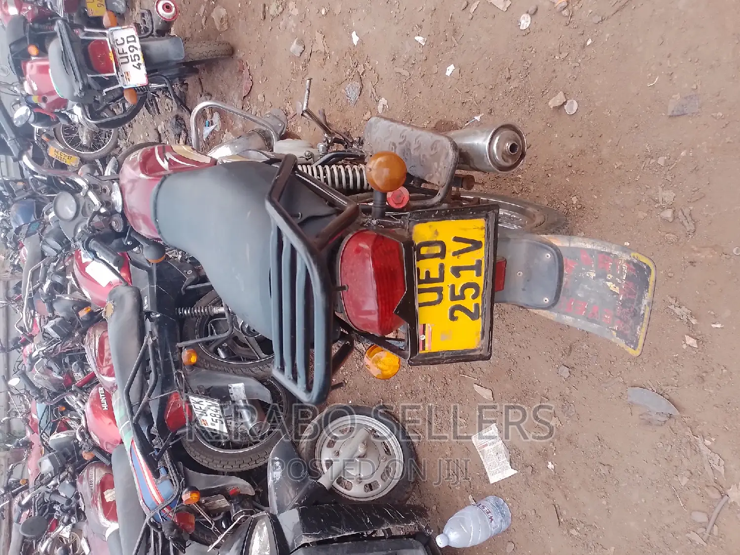 TVS XL 100 2018 Red