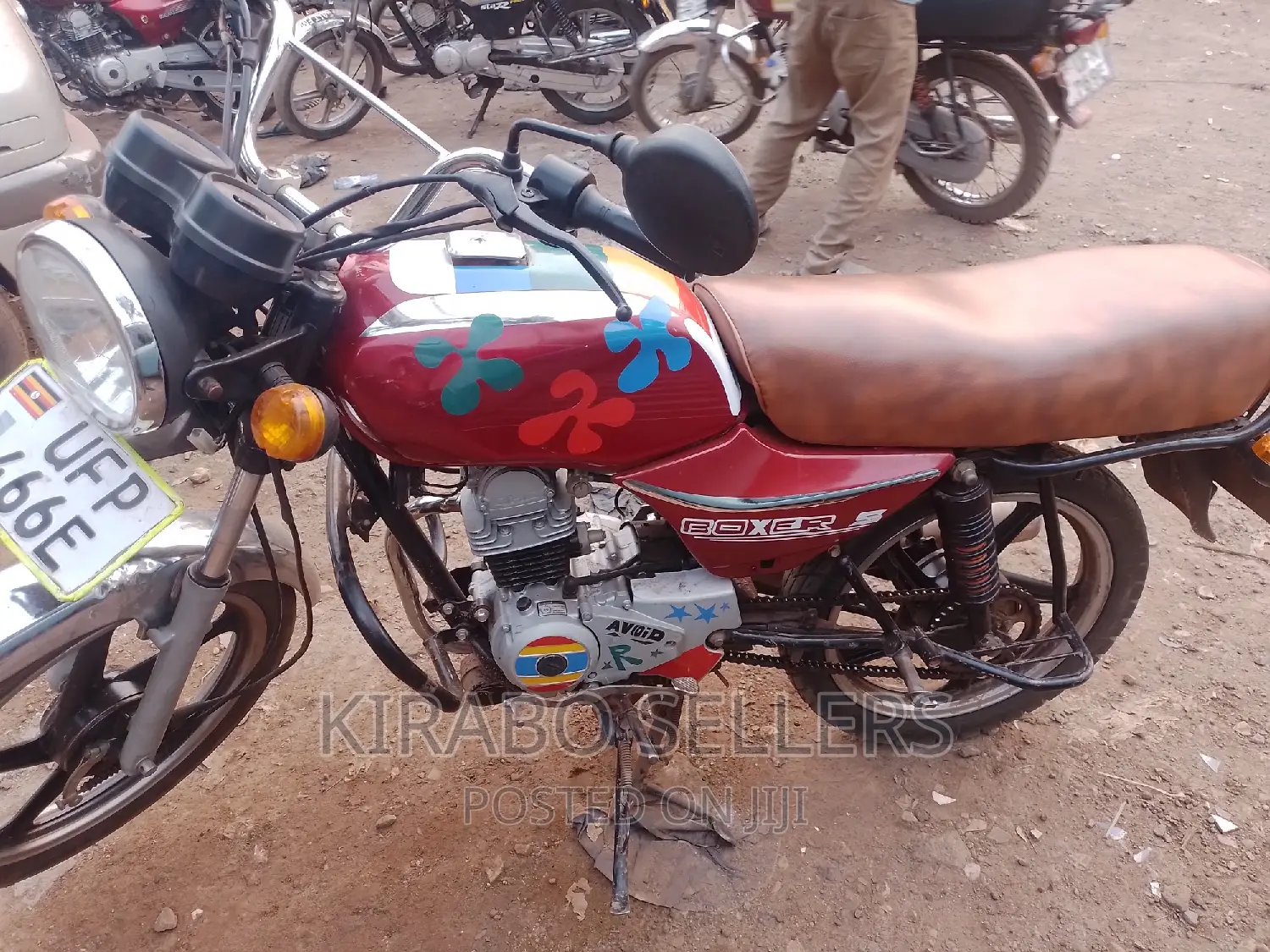 Bajaj Boxer 100 2023 Red