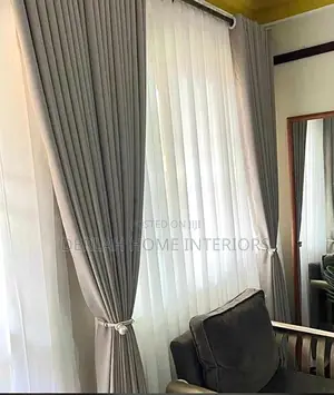 UK Full Set Curtains for a Normal Door(5 Items in Package)
