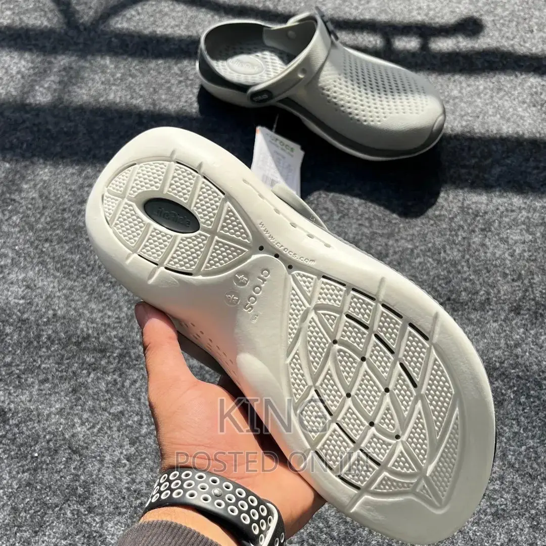 Crocs. Literide Grey. New
