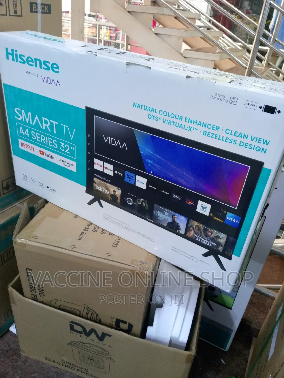 Hisense 32inch Smart Android Tv /Hisense 32 Smart Tv #050