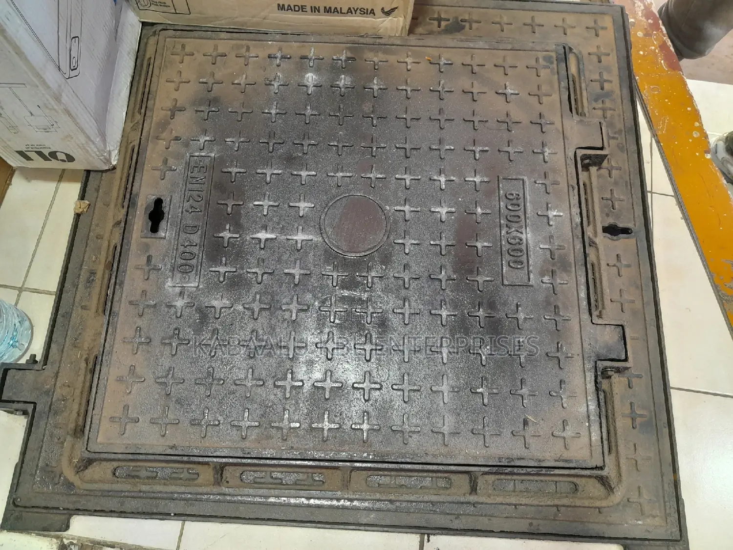 60×60 Heavy Duty Cast Iron Manhole Covers D400(Inspection)