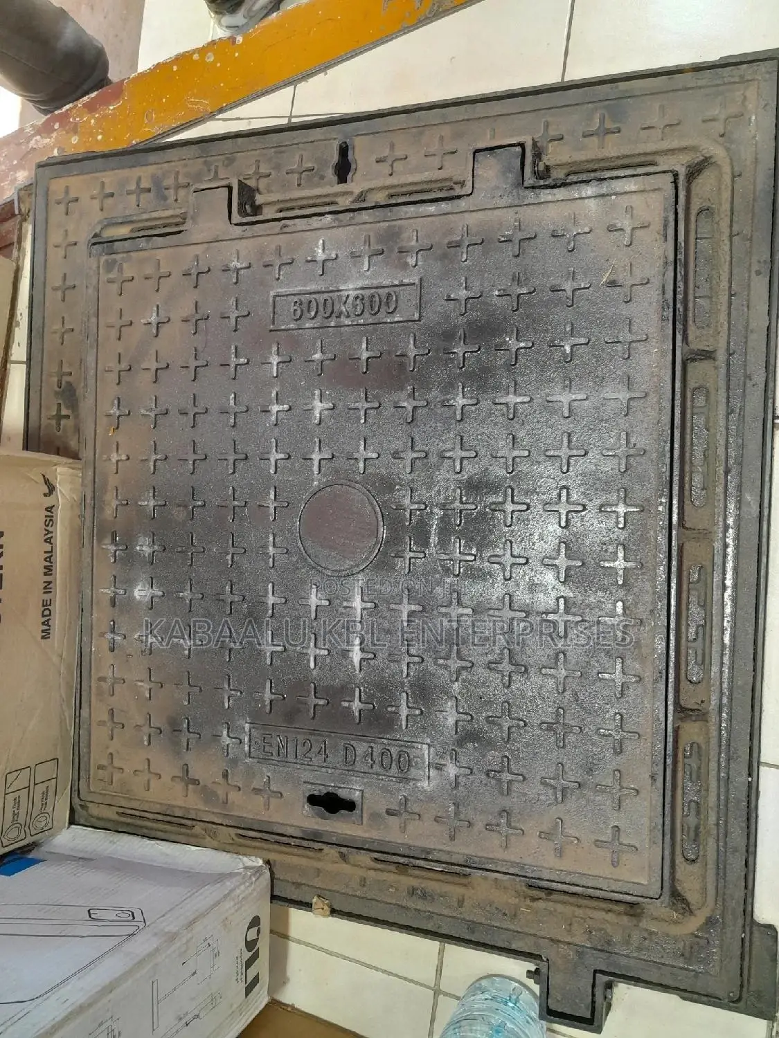 60×60 Heavy Duty Cast Iron Manhole Covers D400(Inspection)