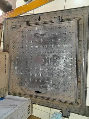 60×60 Heavy Duty Cast Iron Manhole Covers D400(Inspection)