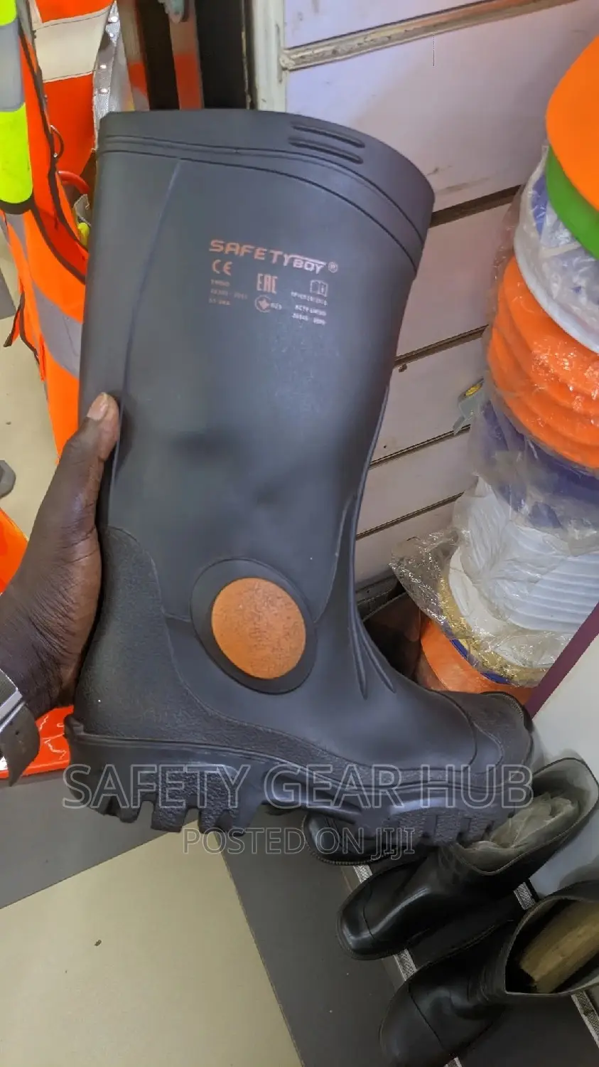 Safety Boy Steel Toe Gumboots