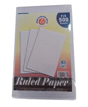 Ruled Reams Of Paper - 500 Sheets, Different Brands.