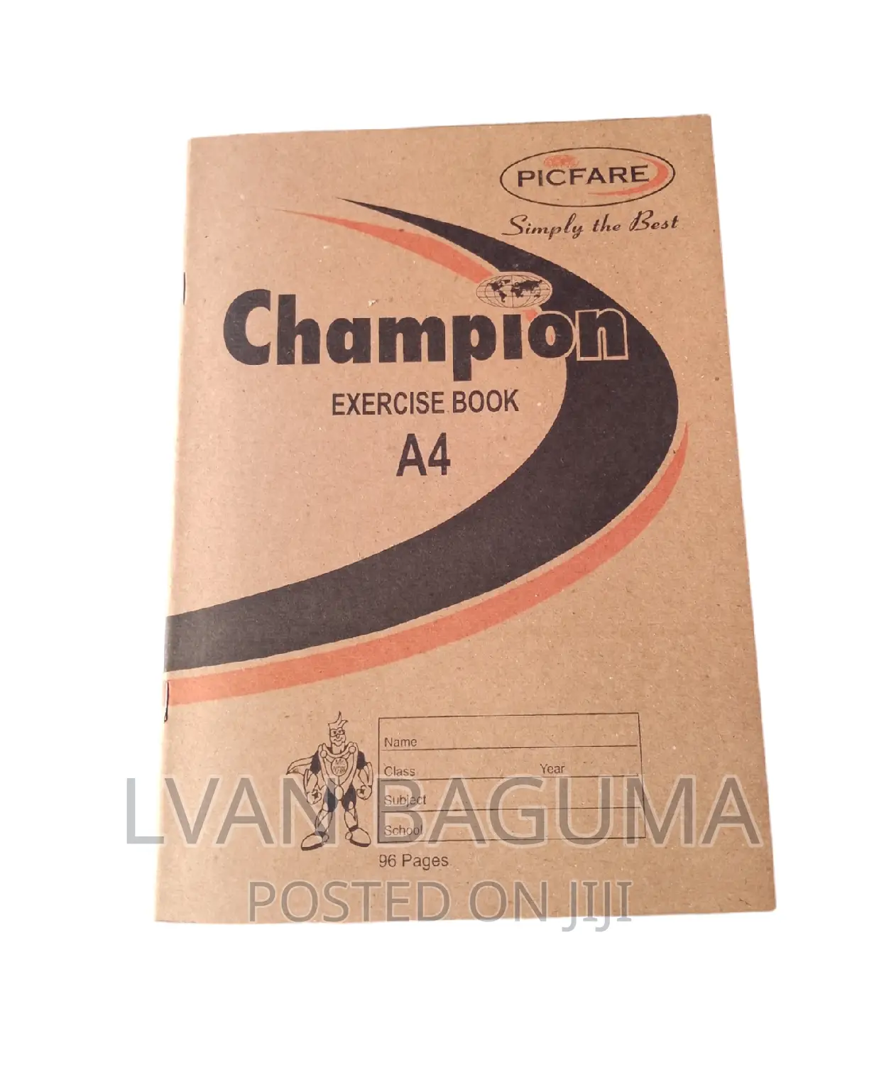 Champion Exercise Books 96 Pages Long - 12 PCS (Dozen)