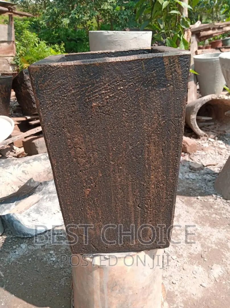 Introducing Our Sturdy and Stylish Concrete Flower Pots!