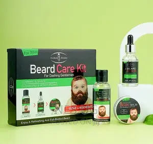 Beard Care Kit for Thick Beard Growth ( Oil+Shampoo+Balm)