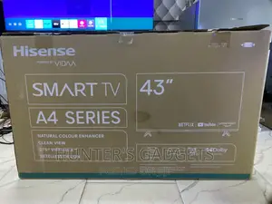 Hisense Forty Three Inches Smart Frameless Vida Brand New