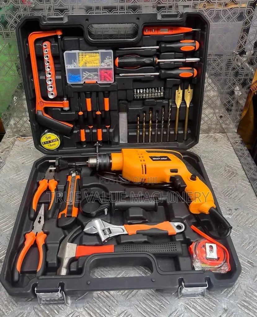 Drill With All Bits