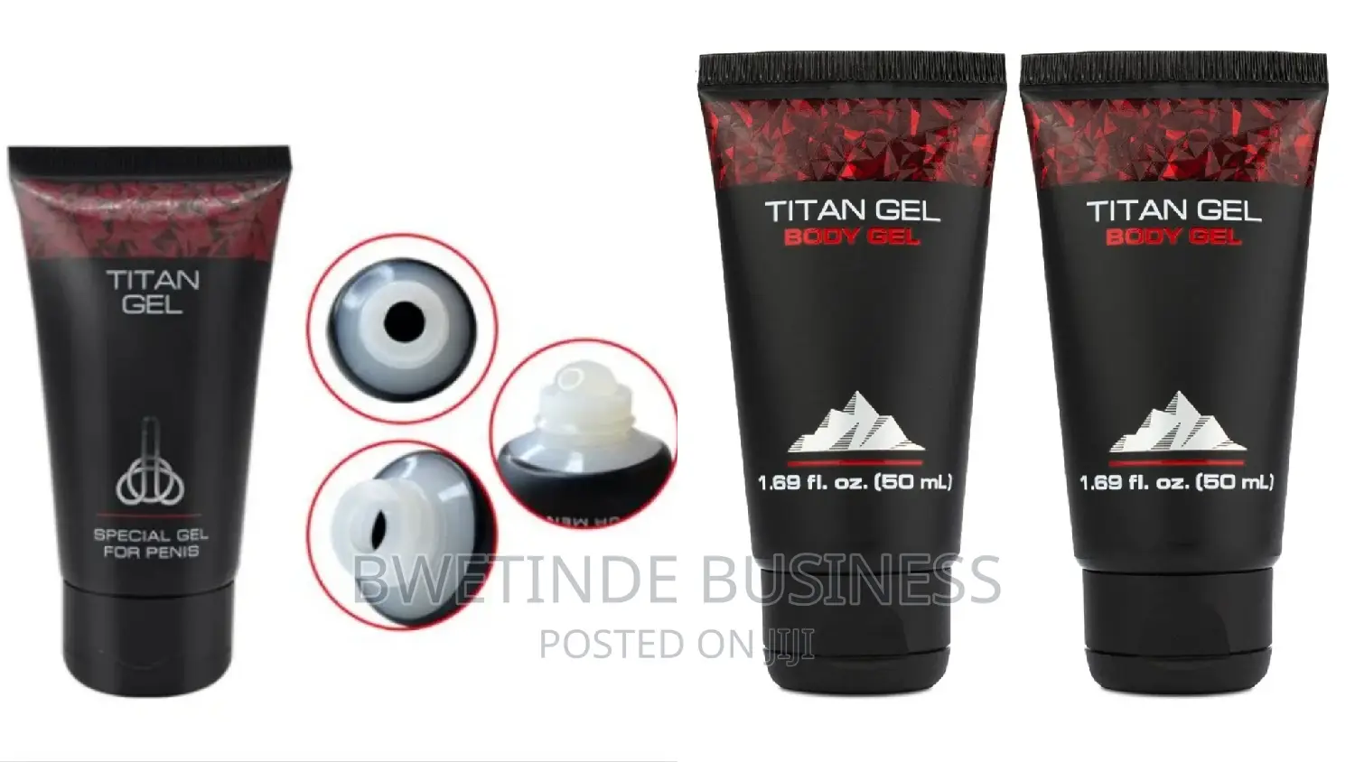 Titan GEL Intimate Lubricant for Men 100 Original Russia