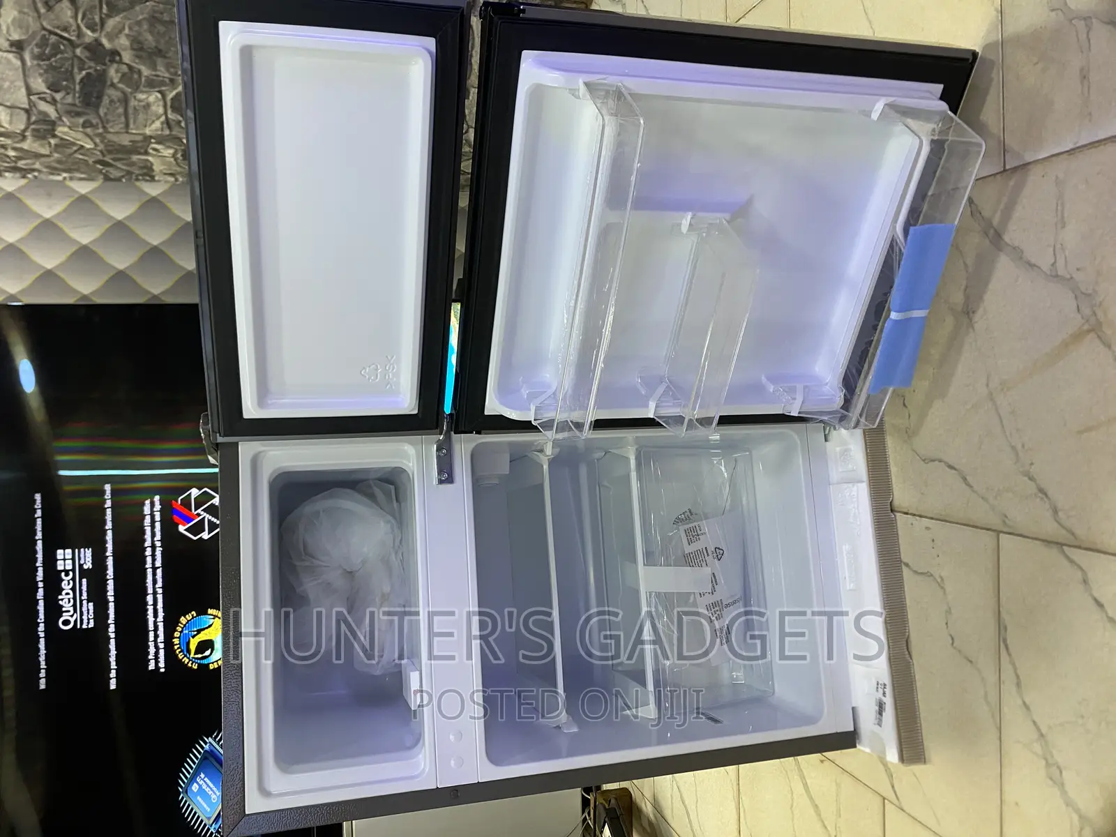 Hisense Double Door Fridge 120 Liters Brand New