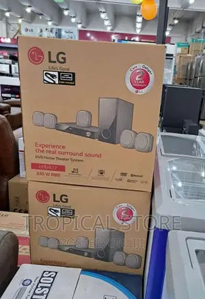 Photo - Lg 5.1 DVD Home Theater System 300w – Lhd427; Fm Radio, Usb