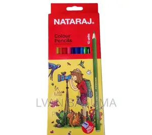 Nataraj Color Pencils Long - 12 PCS in a Pack