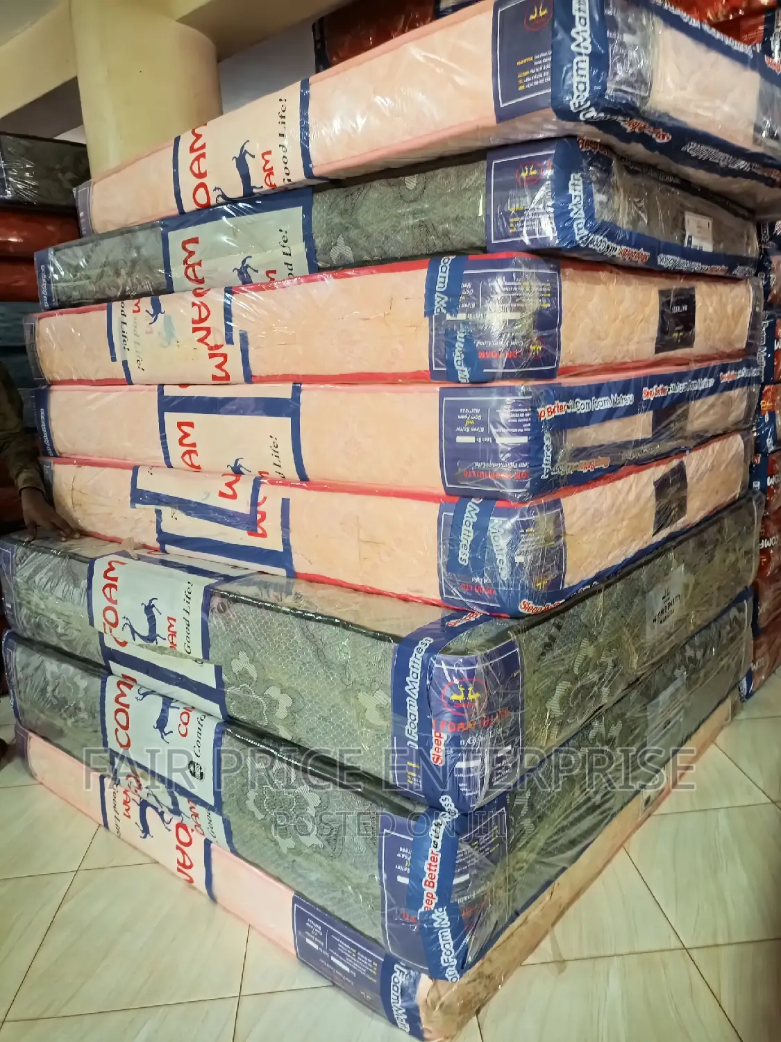Original Orthopedic Medical Mattress 6*6 By8 Inches