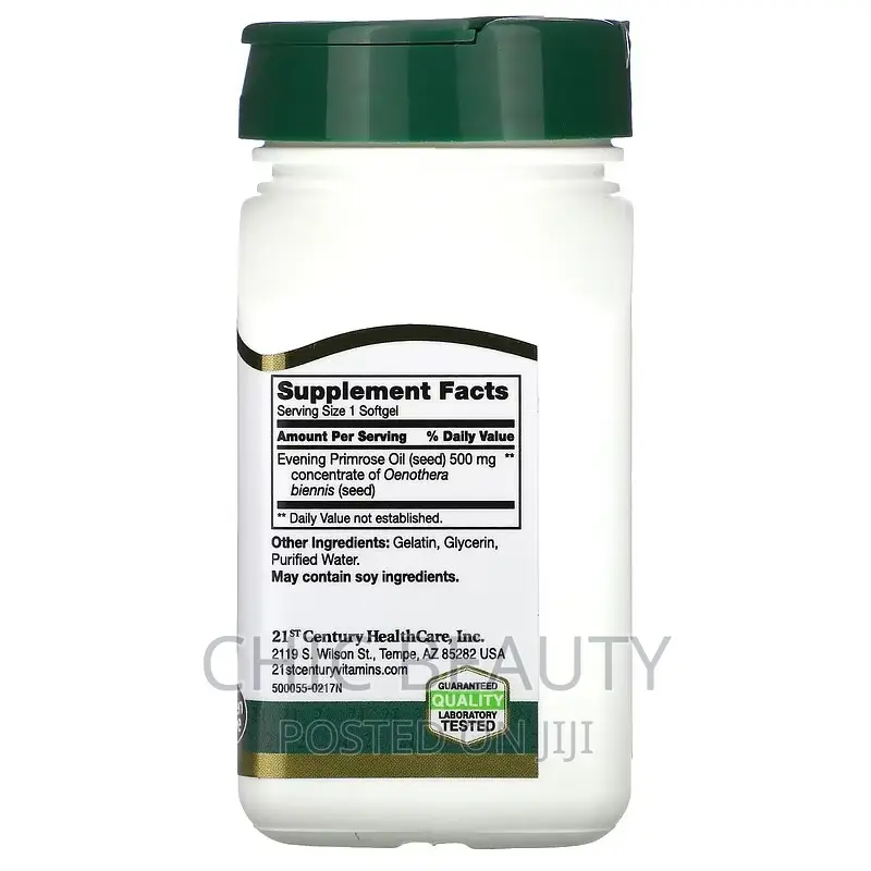 21st Century, Evening Primrose Oil, Women's Health Support