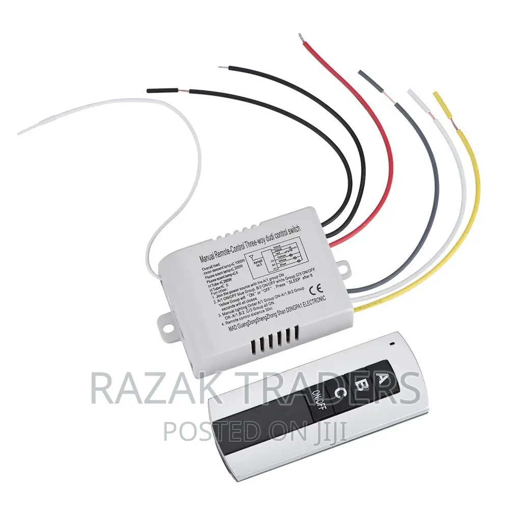 Digital Remote Control Switch, 1way/ 2way/ 3way ON/Off
