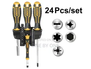 Ingco 24 PCS Screwdriver and Bits Set