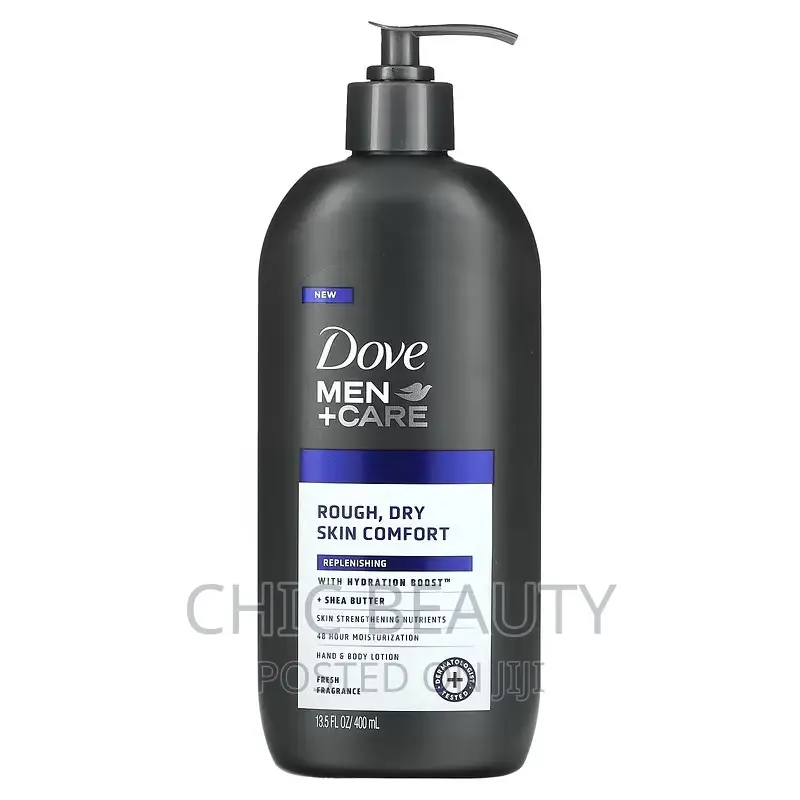 Dove, Men+Care, Hand Body Lotion, Rough, Dry Skin Comfort
