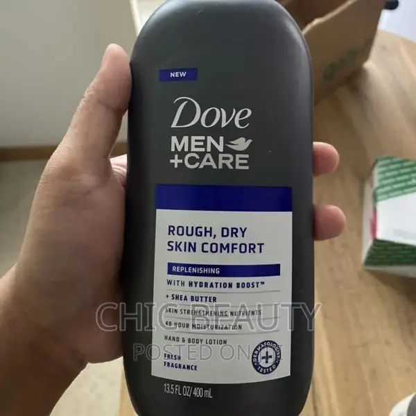 Dove, Men+Care, Hand Body Lotion, Rough, Dry Skin Comfort