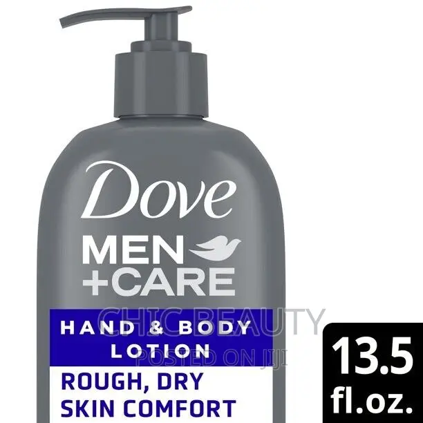 Dove, Men+Care, Hand Body Lotion, Rough, Dry Skin Comfort