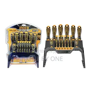INGCO 14 PCS Screwdriver and Precision Screwdriver Set