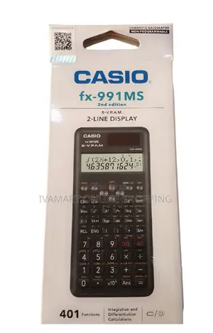 Casio Fx-991ms Scientific Calculator - 2nd Edition