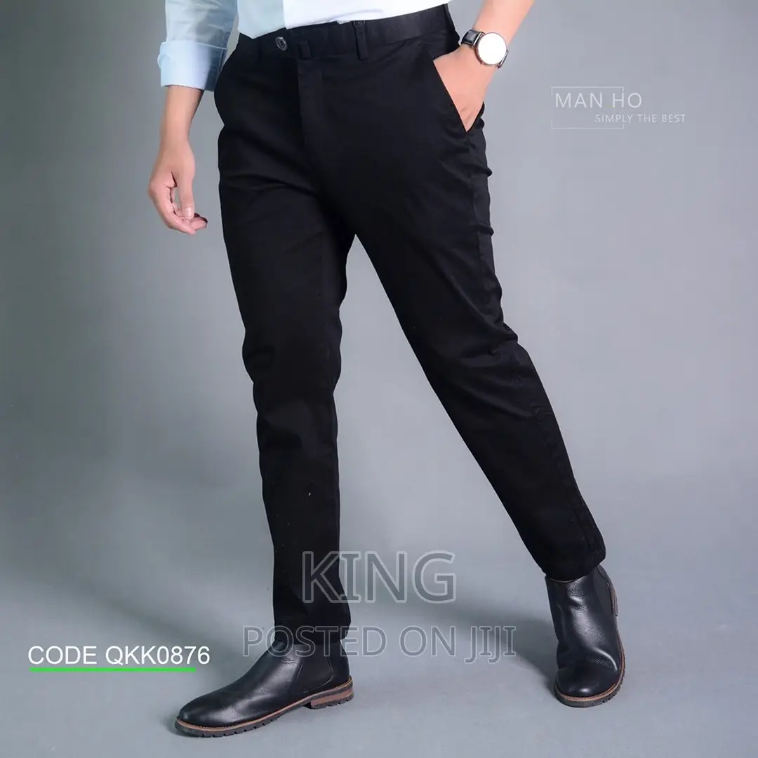 Chino Trousers. Stretcher