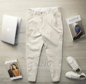 Chino Trousers. Stretcher