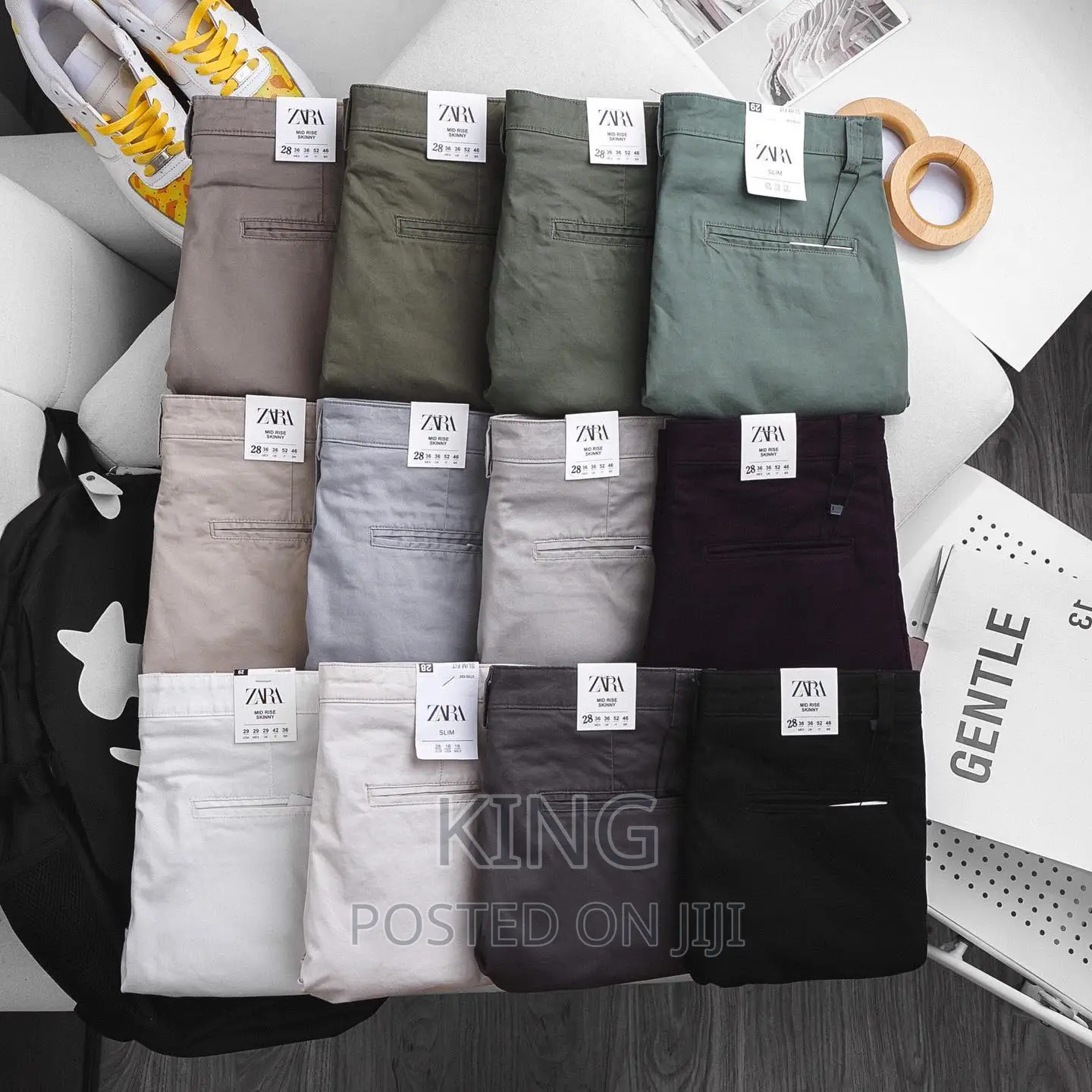 Kaki Short or Trouser. ALL Colours. All Sizes