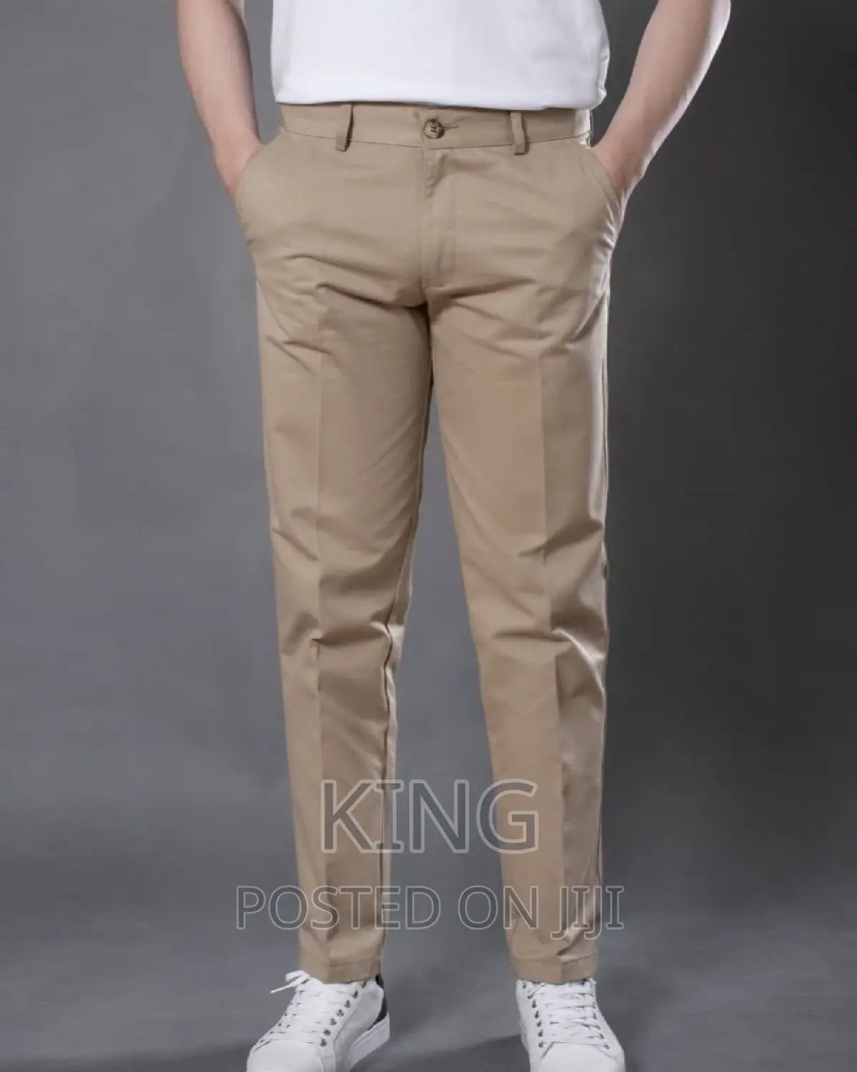 Kaki Trouser. Brown or Kaki Colour