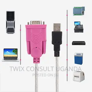 USB to RS232 Serial Port 9 PIN DB9 COM Cable