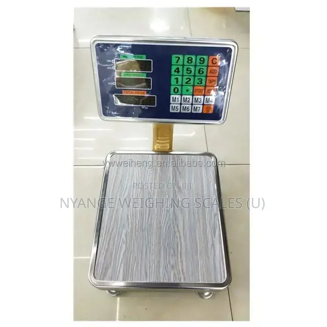 Heavy Duty Weigh 80kg Platform Weighing Scale Digital Weighing Scale