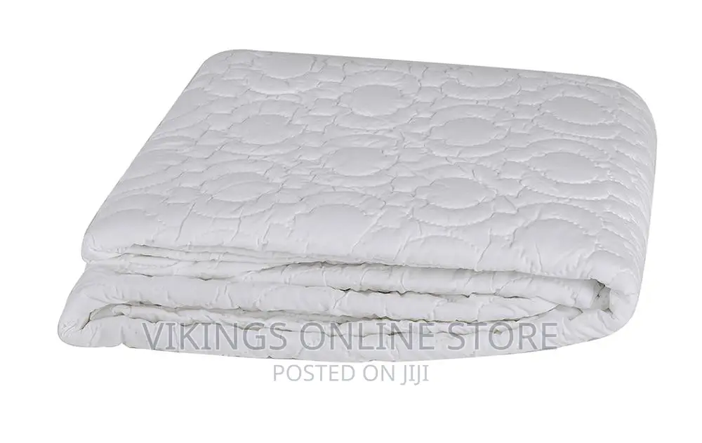 6*6 Mattress Protector- White